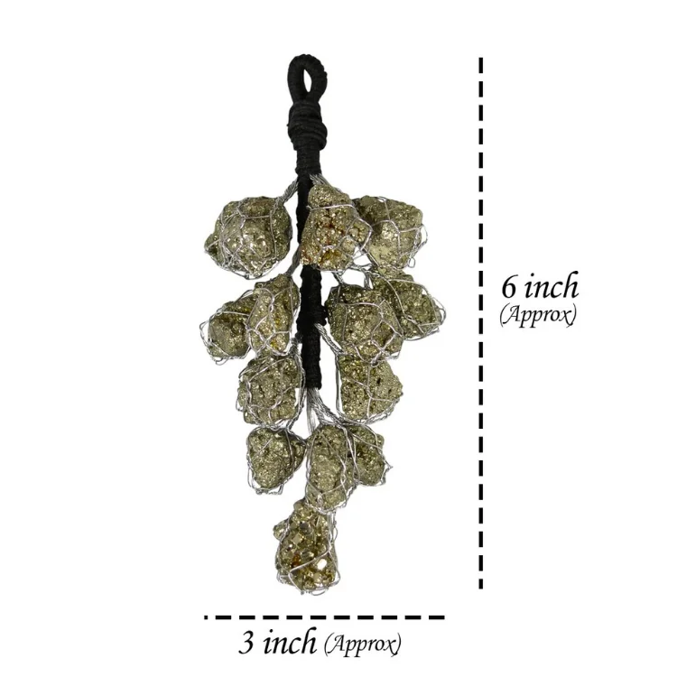 Natural Pyrite Stone Door Hanging